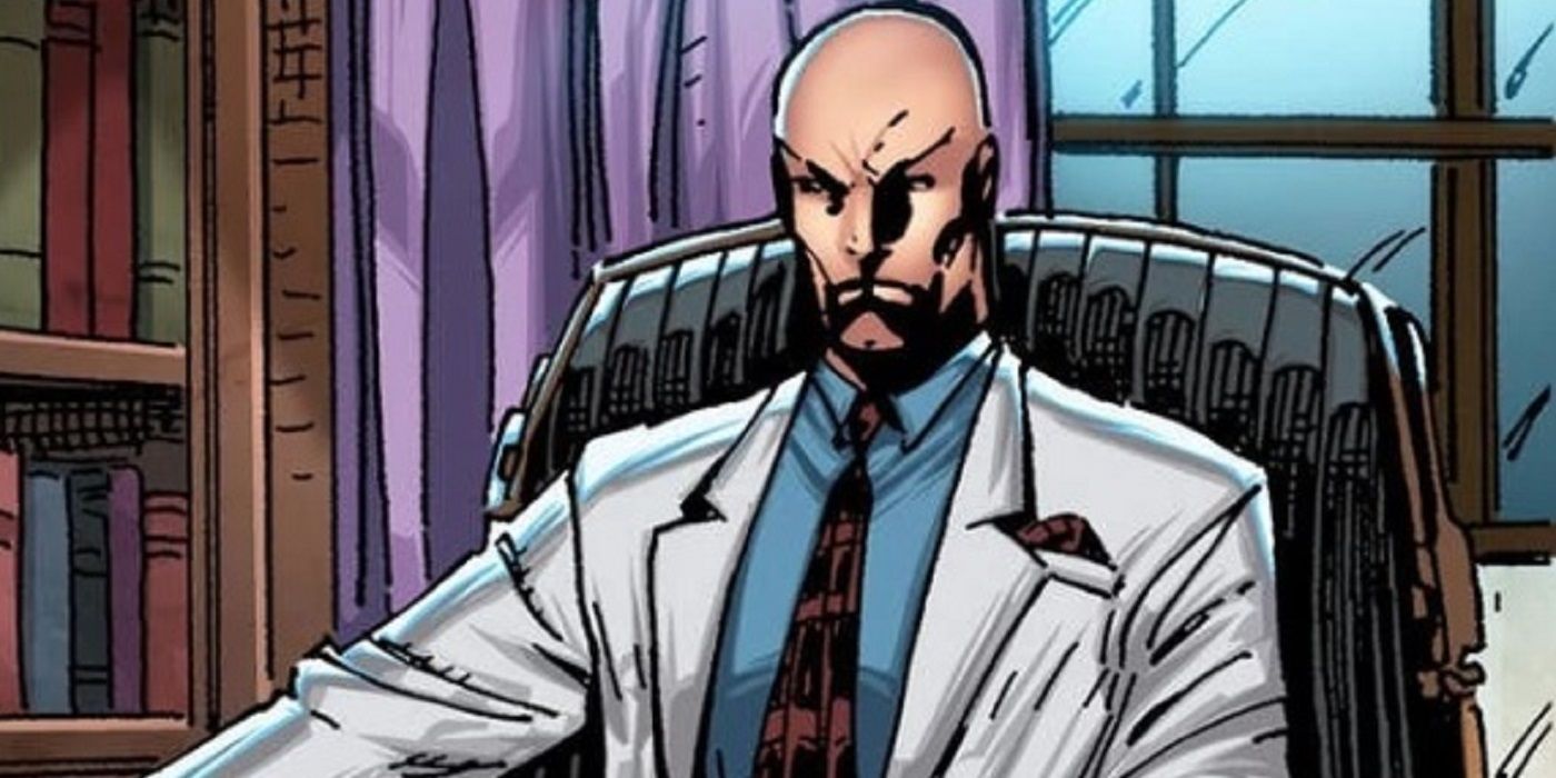 Professor X sits in his X-Mansion