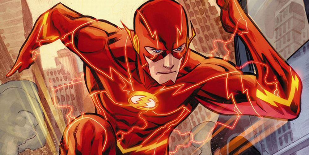 The Flash running in DC's New 52