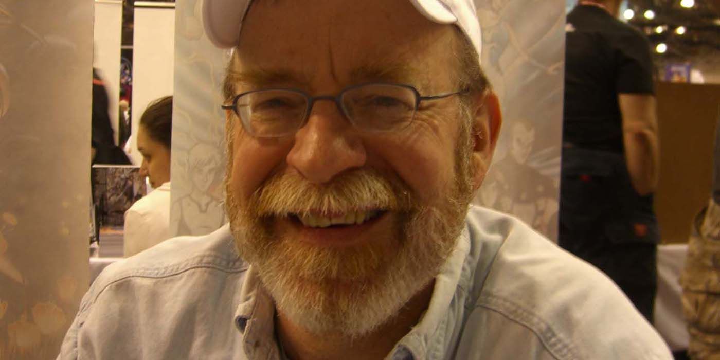Walter Simonson smiles at a comic convention