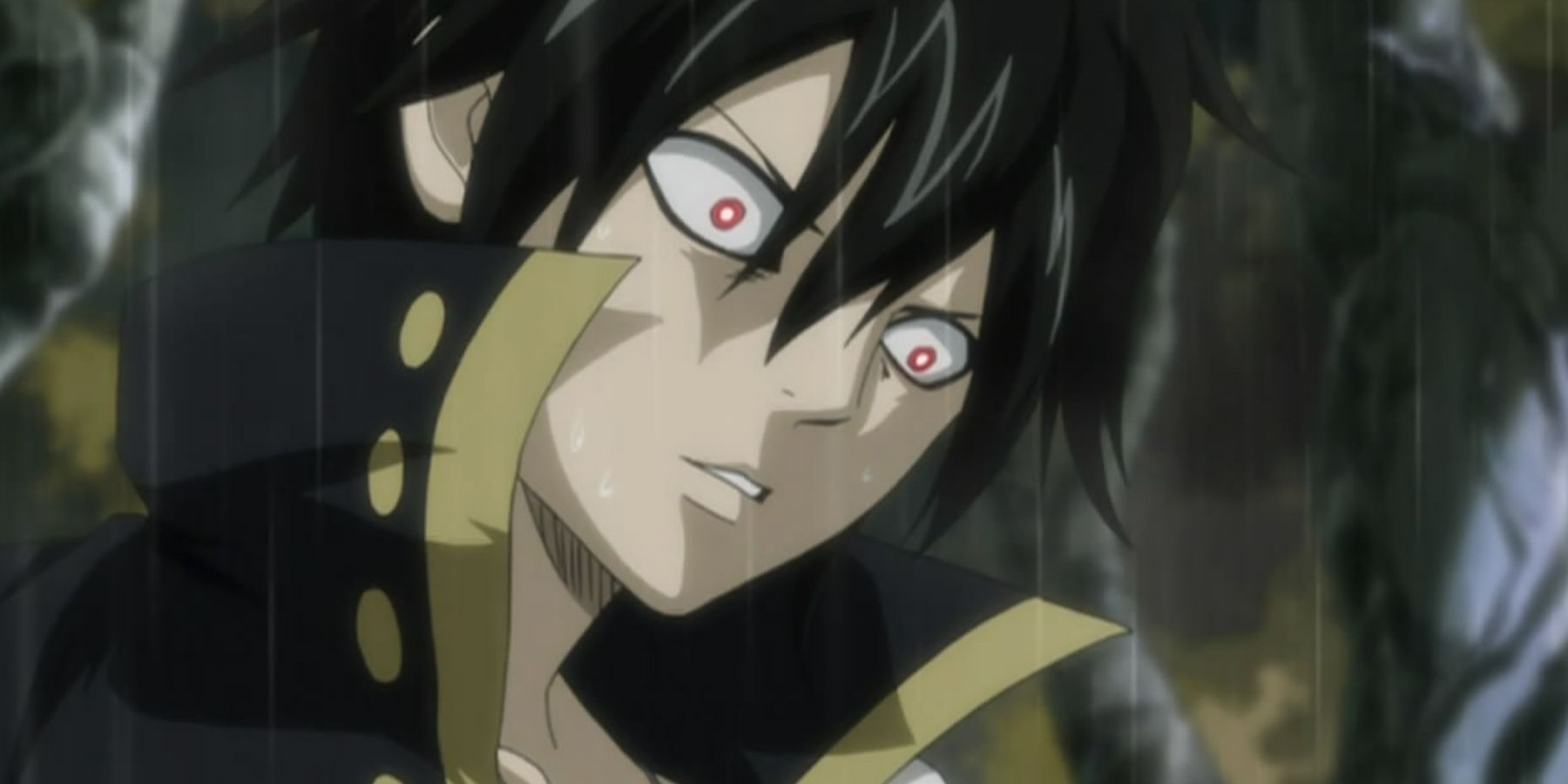 Zeref Getting Angry And Releasing His Black Magic