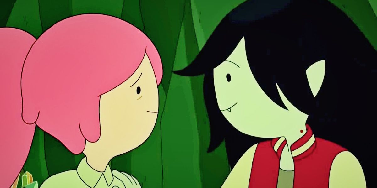 Anime Lesbian Porn Princess Bubblegum - Adventure Time's Princess Bubblegum & Marceline Are TV's Best LGBT Couple