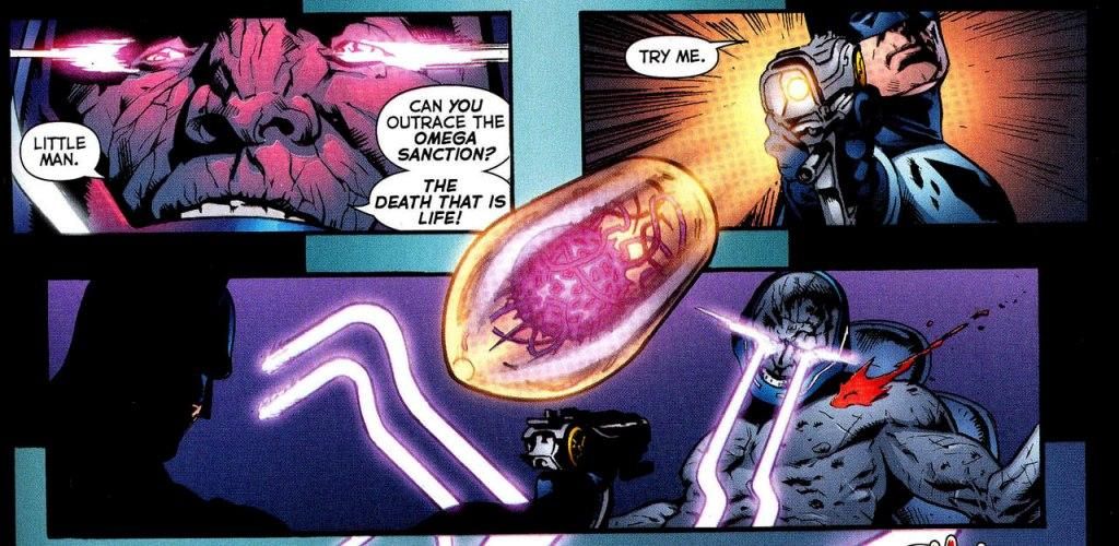 Batman kills Darkseid with bullet