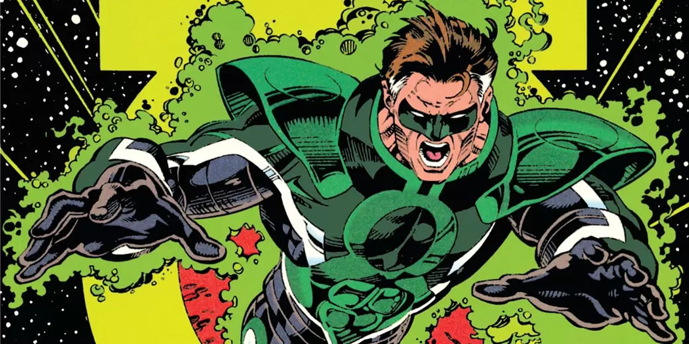 Hal Jordan becomes Parallax and goes on a rampage in DC Comics