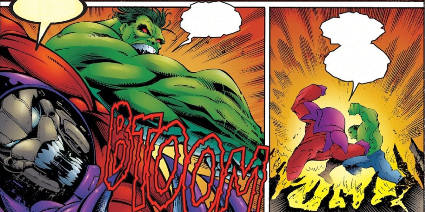Hulk Punches Onslaught