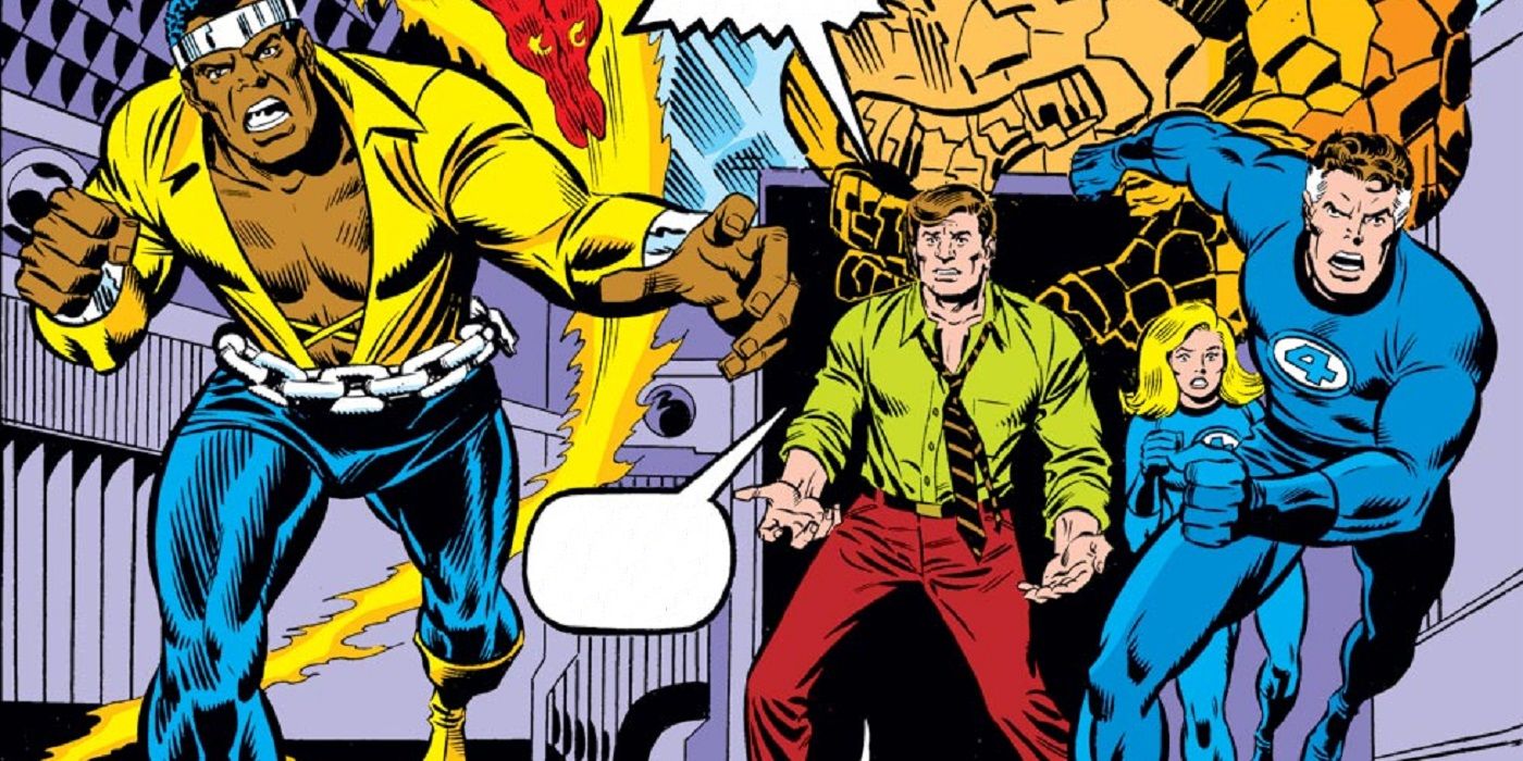 luke cage and teh fantastic four