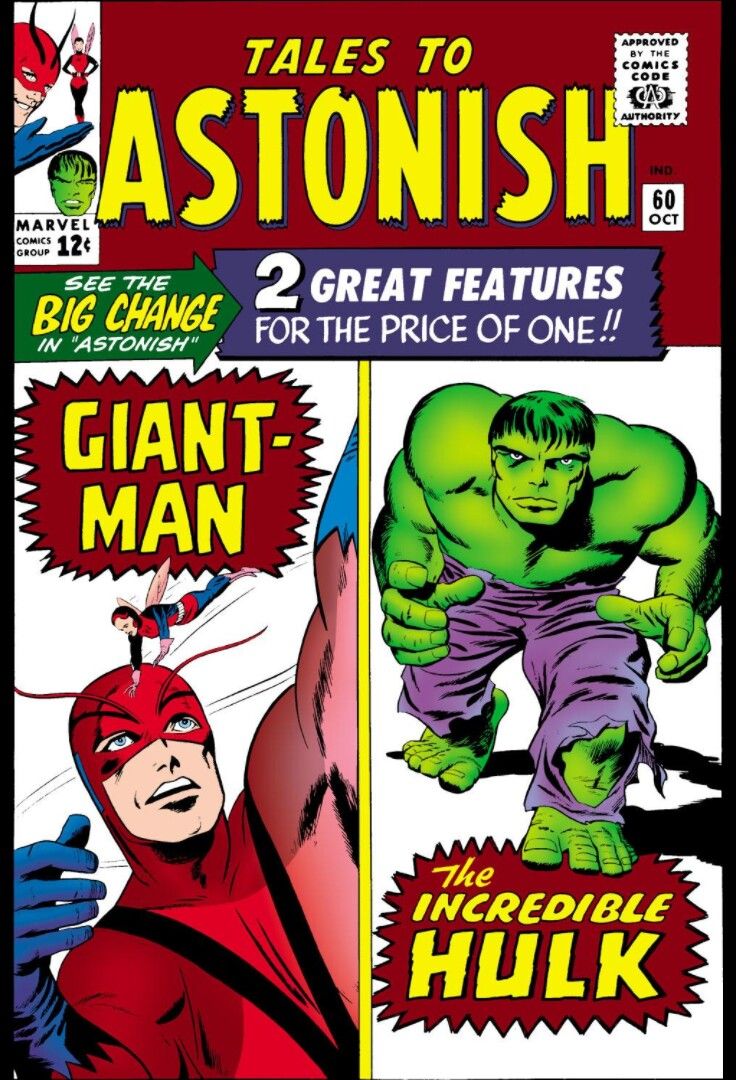 The cover of Tales of Astonish #60