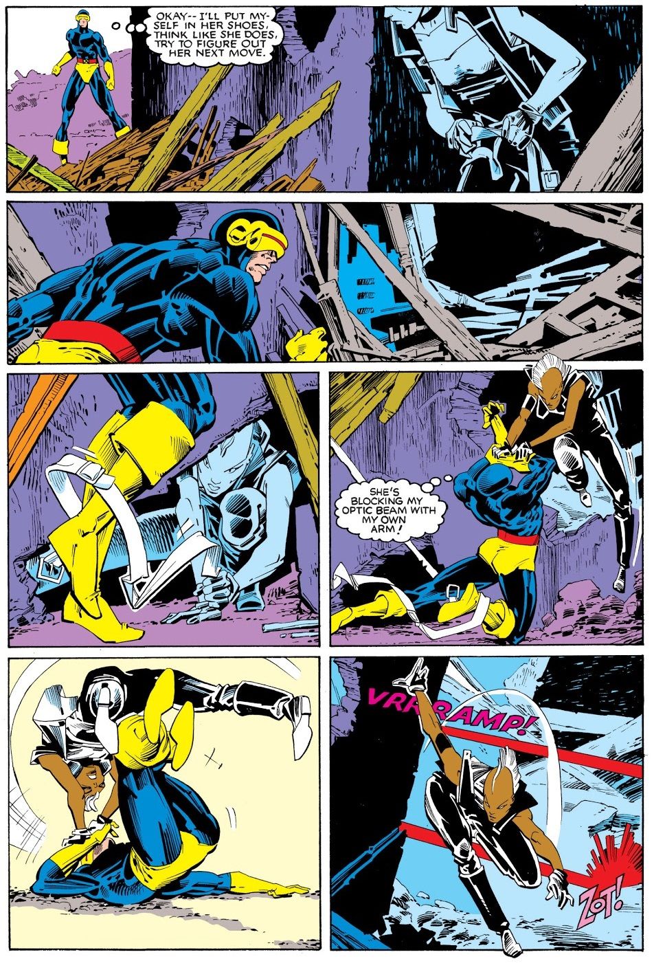 When Storm Defeated Cyclops in a Duel...Or Did She?