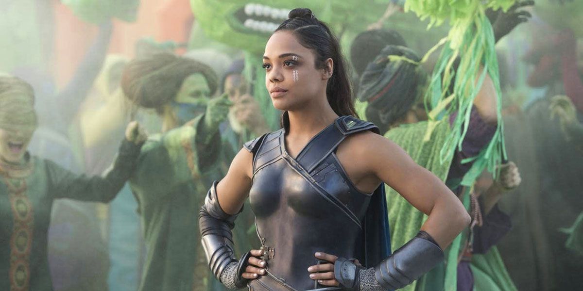 Tessa Thompson Has Arrived on the Thor: Love and Thunder Set