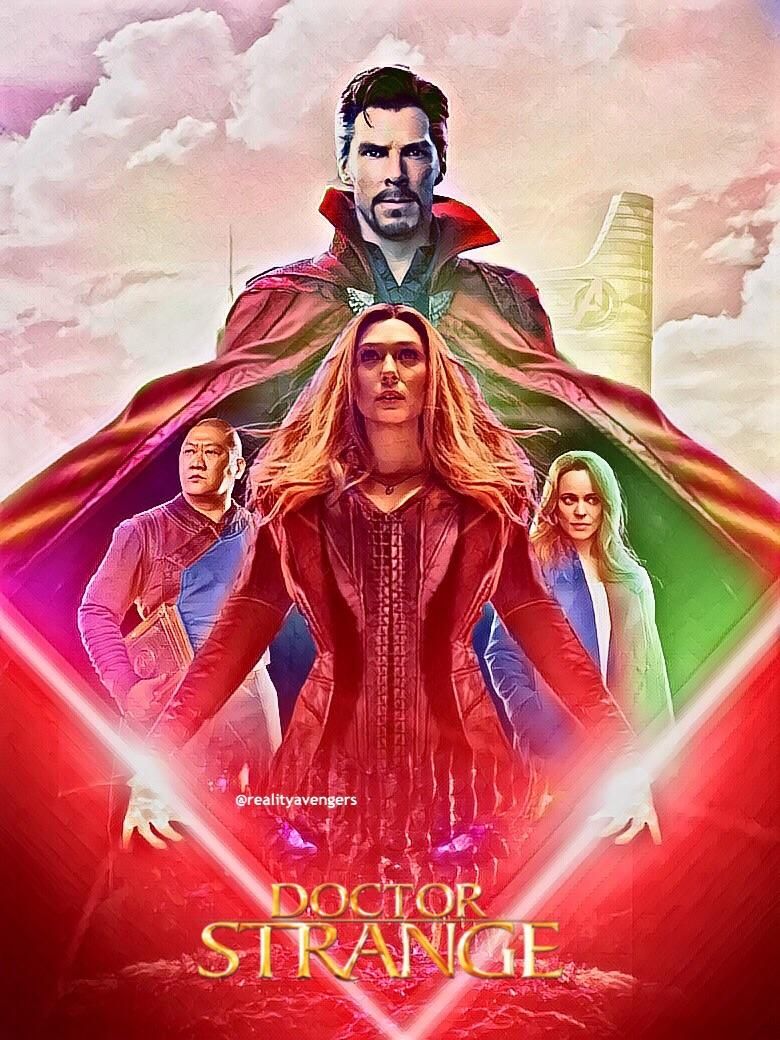 Doctor Strange 2 fan poster Scarlet Witch