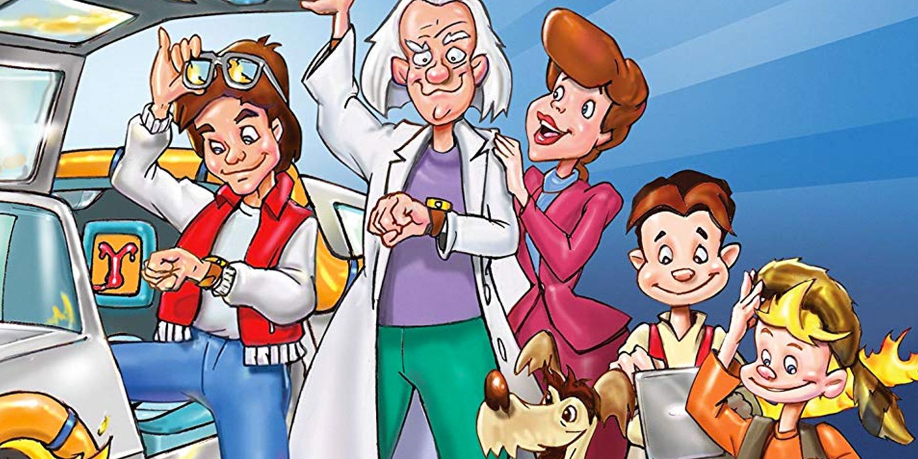 Cast from Back to the Future: The Animated Series