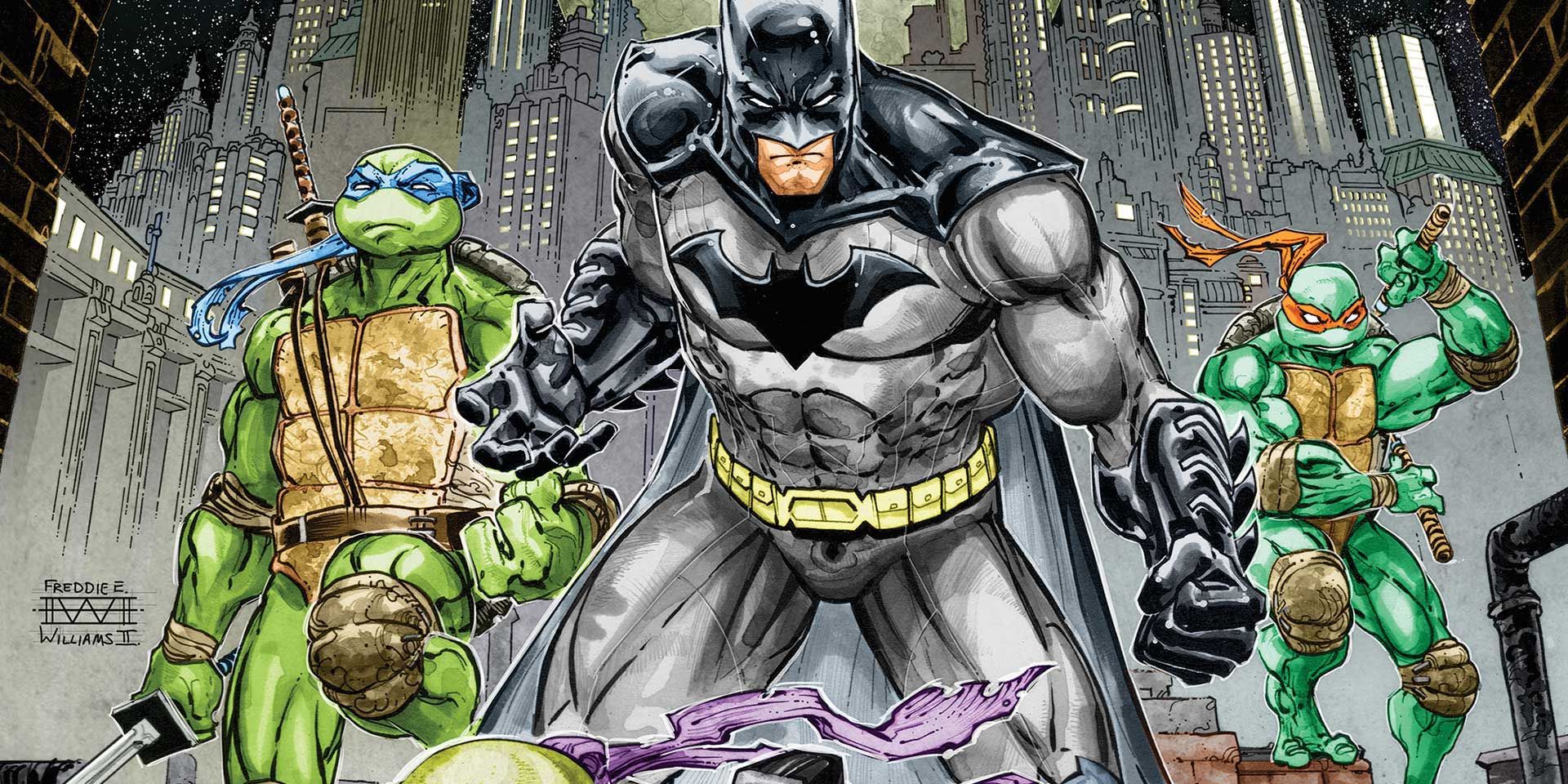 Batman Vs. Teenage Mutant Ninja Turtles Trailer Teases Deadly Alliances