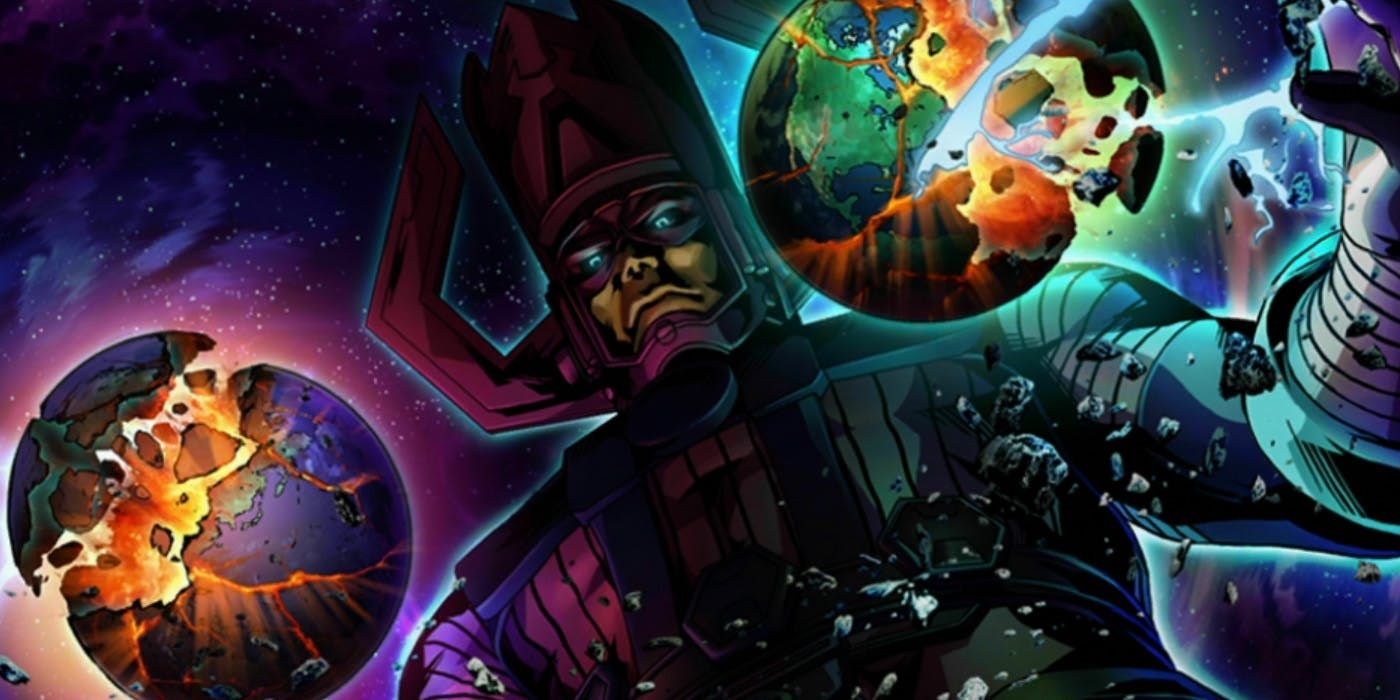 Galactus Devouring Planets