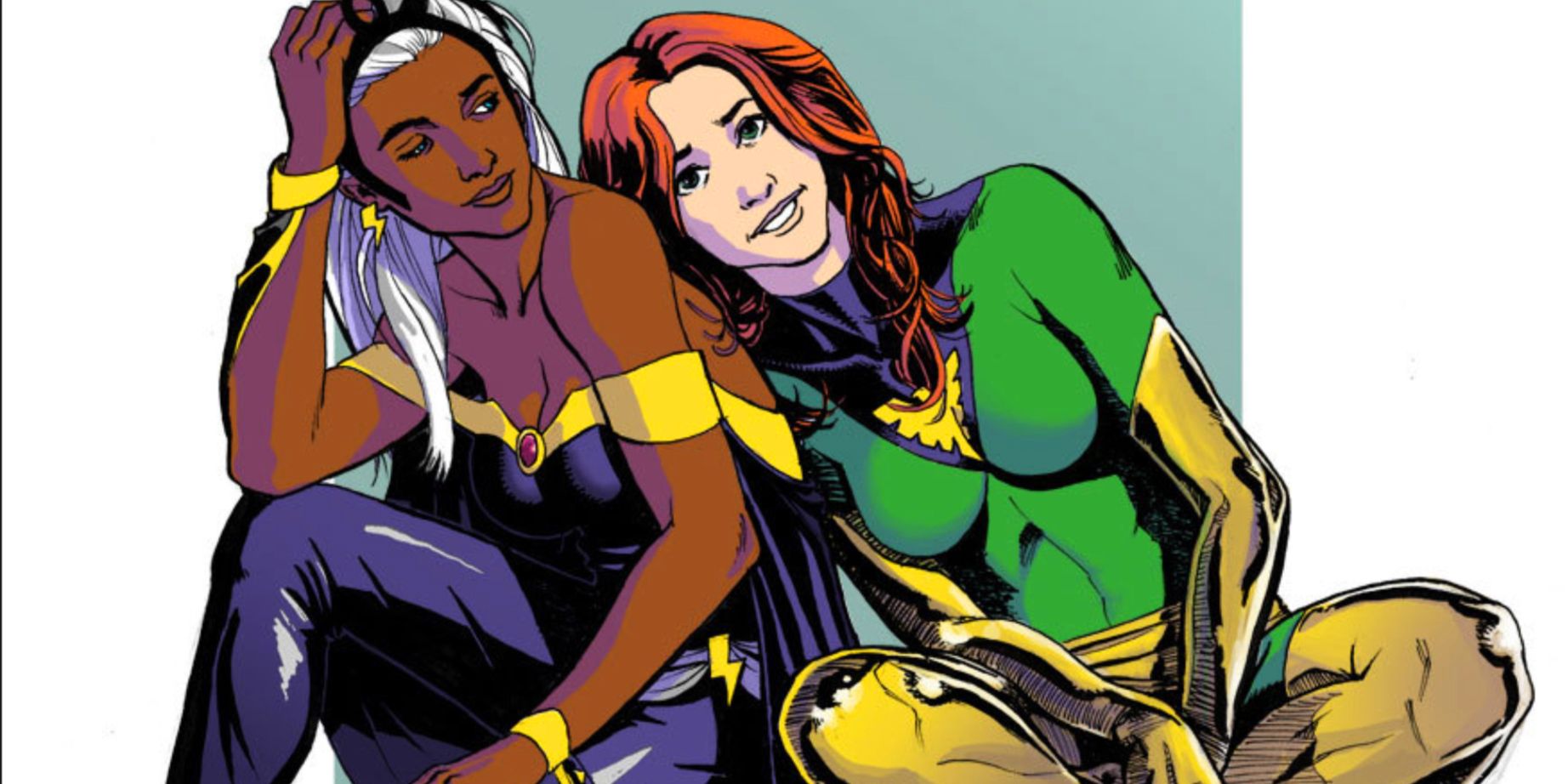 Jean Grey and Storm