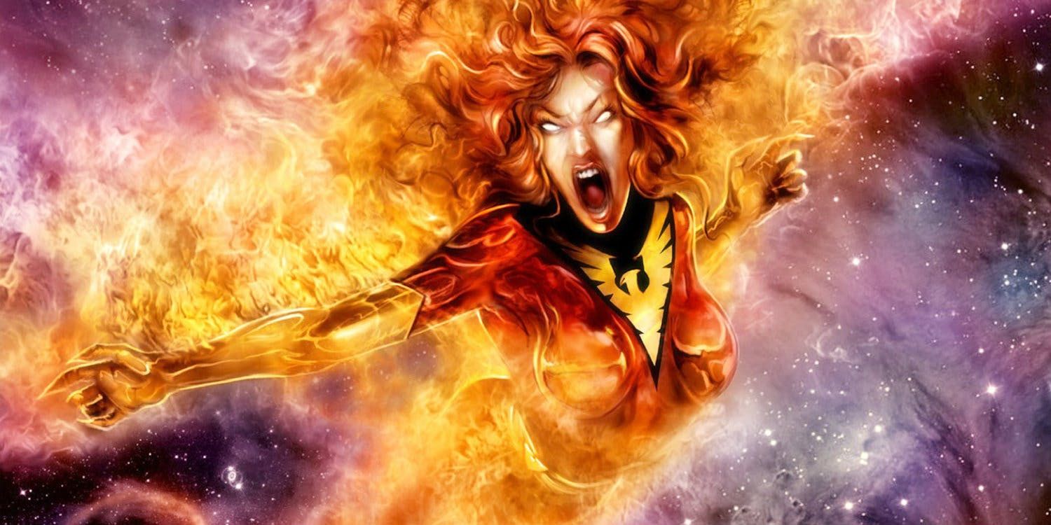 Marvel Comics' Jean Grey as the Dark Phoenix
