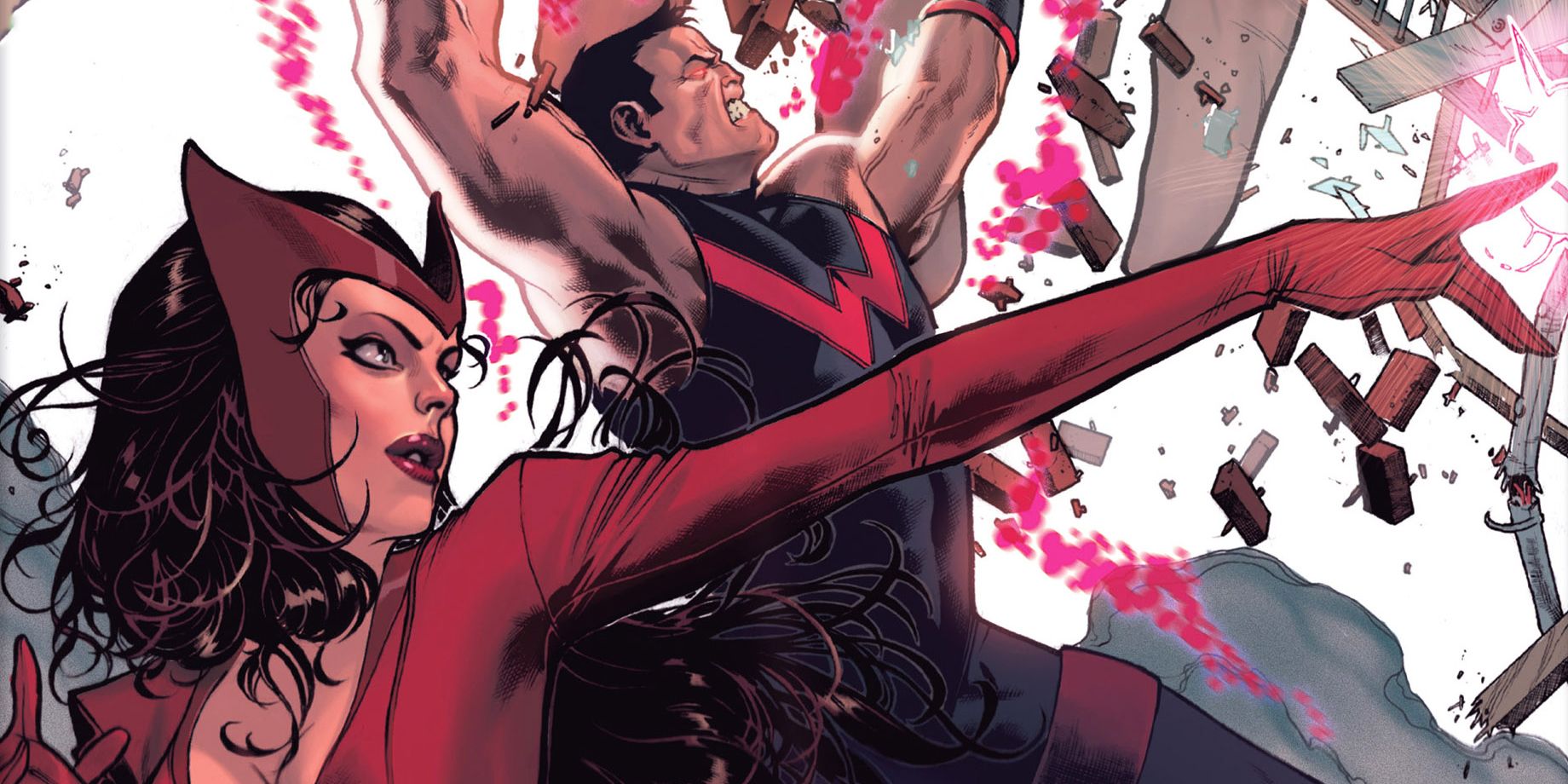 Scarlet Witch and Wonder Man