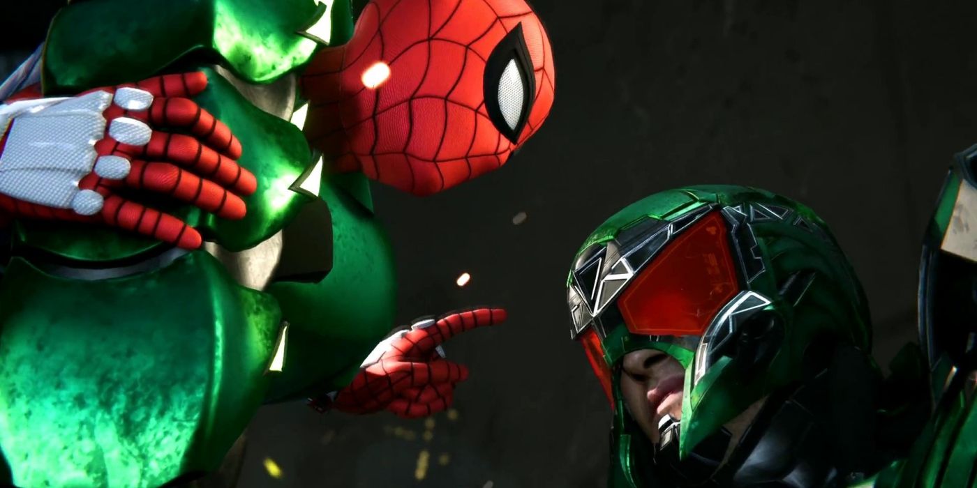 Spider-Man and Scorpion in Spider-Man PS4