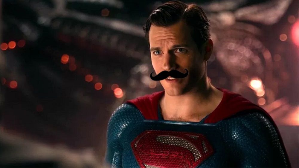 Superman Mustache