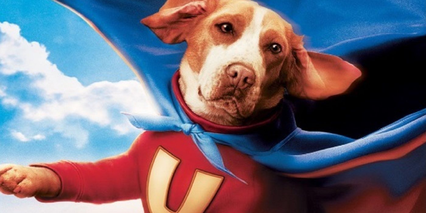 The title character of 2007's Underdog taking flight.
