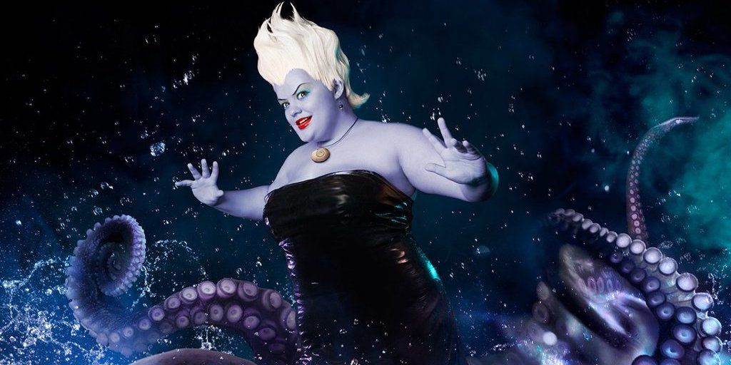 Ursula from Little Mermaid cosplay