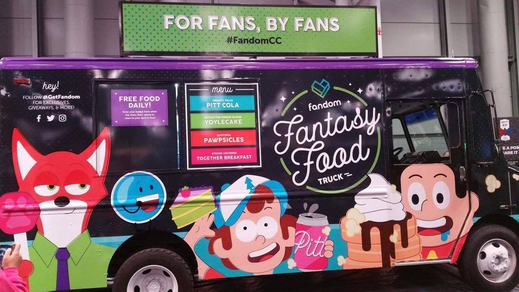 fandom fantasy food truck