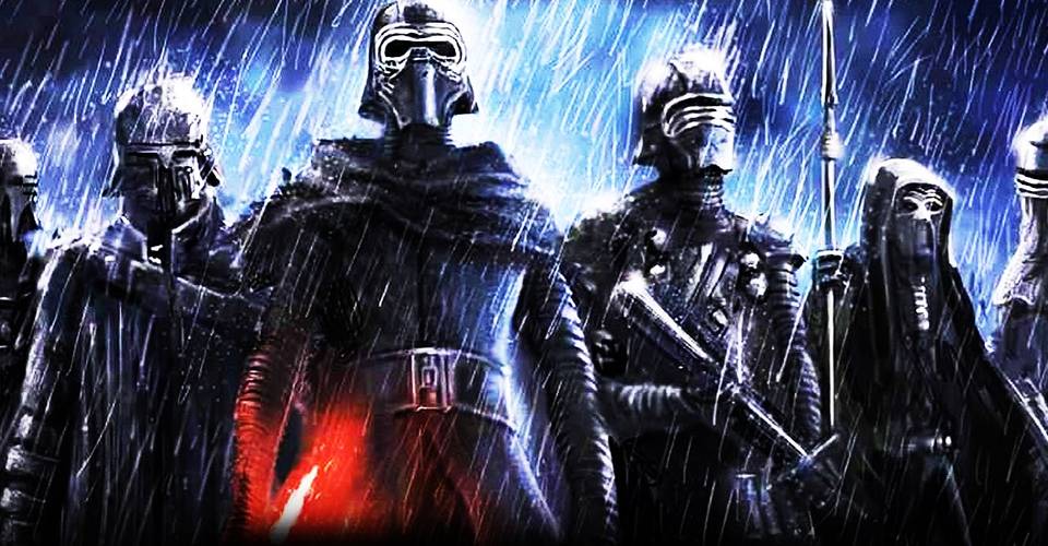 Knights Of Ren New Star Wars Art Reveals Sinister Look At Weapons And Gear