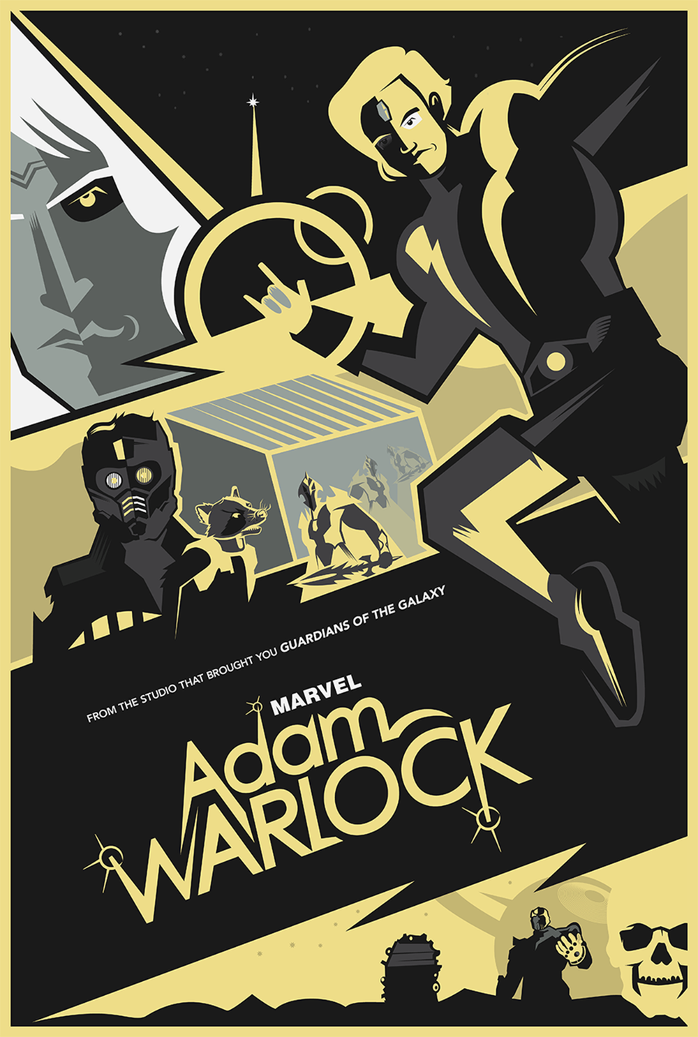 Adam Warlock movie fan poster