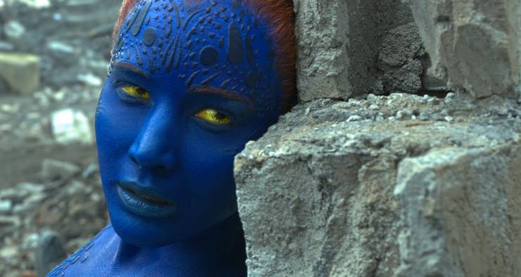 Dark Phoenix How Jennifer Lawrence S Mystique Has Evolved Visually