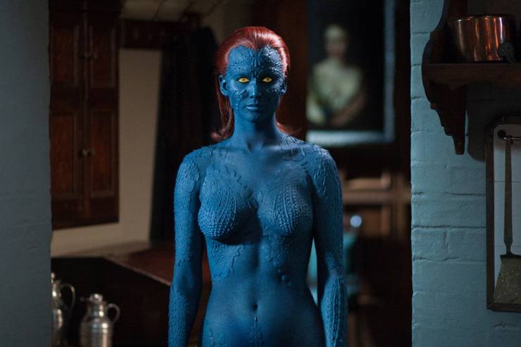 Dark Phoenix How Jennifer Lawrence S Mystique Has Evolved Visually