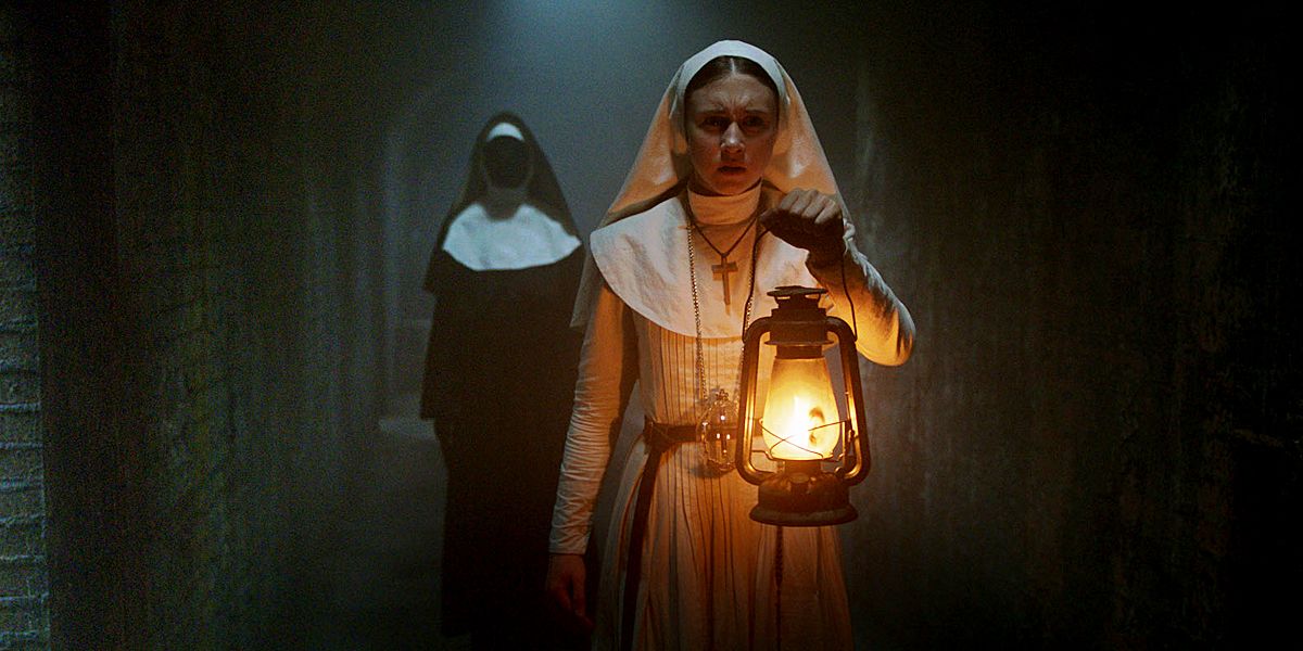 Sister Irene followed by Valak in The Nun