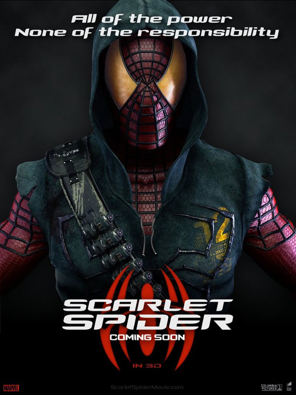Scarlet Spider movie fan poster