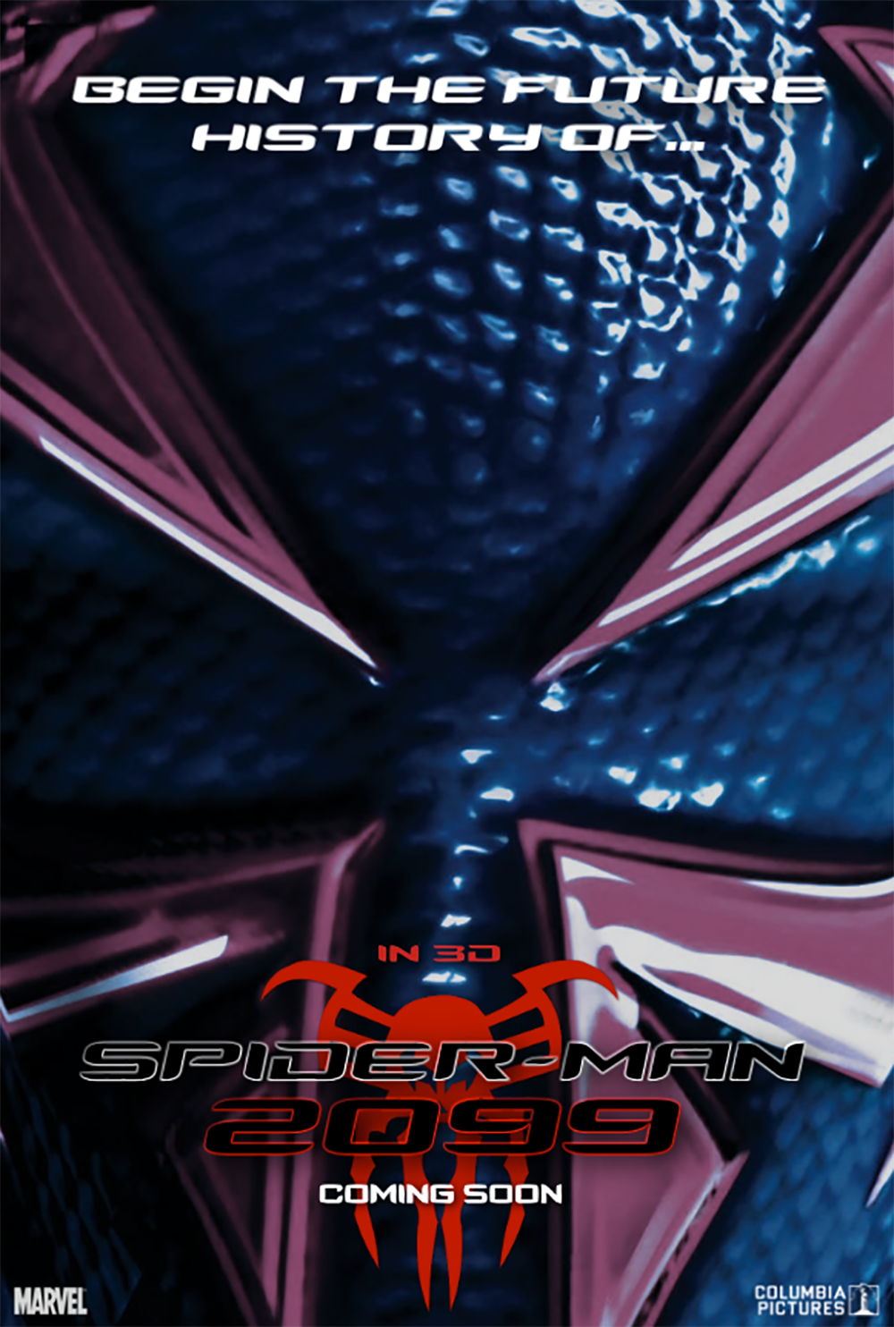 Spider-Man 2099 movie fan poster