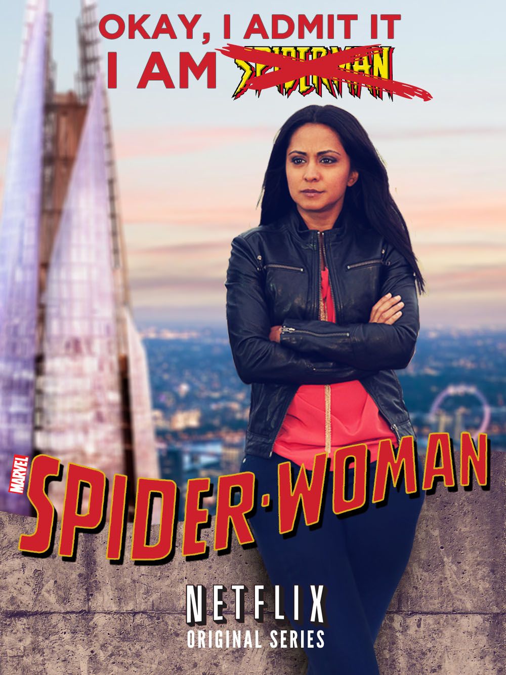 Spider-Woman fan poster