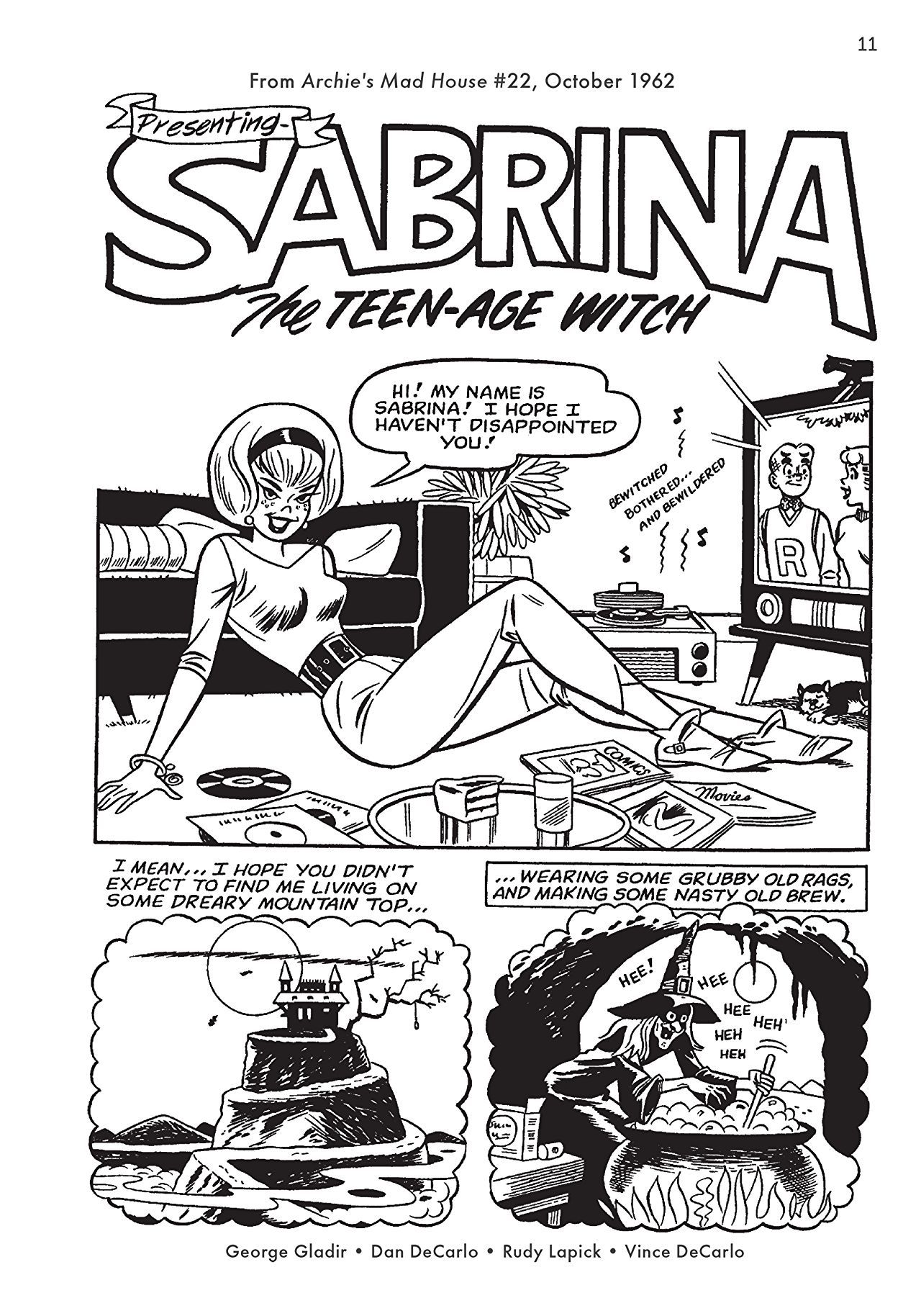 Sabrina The Teen-Age Witch 1962
