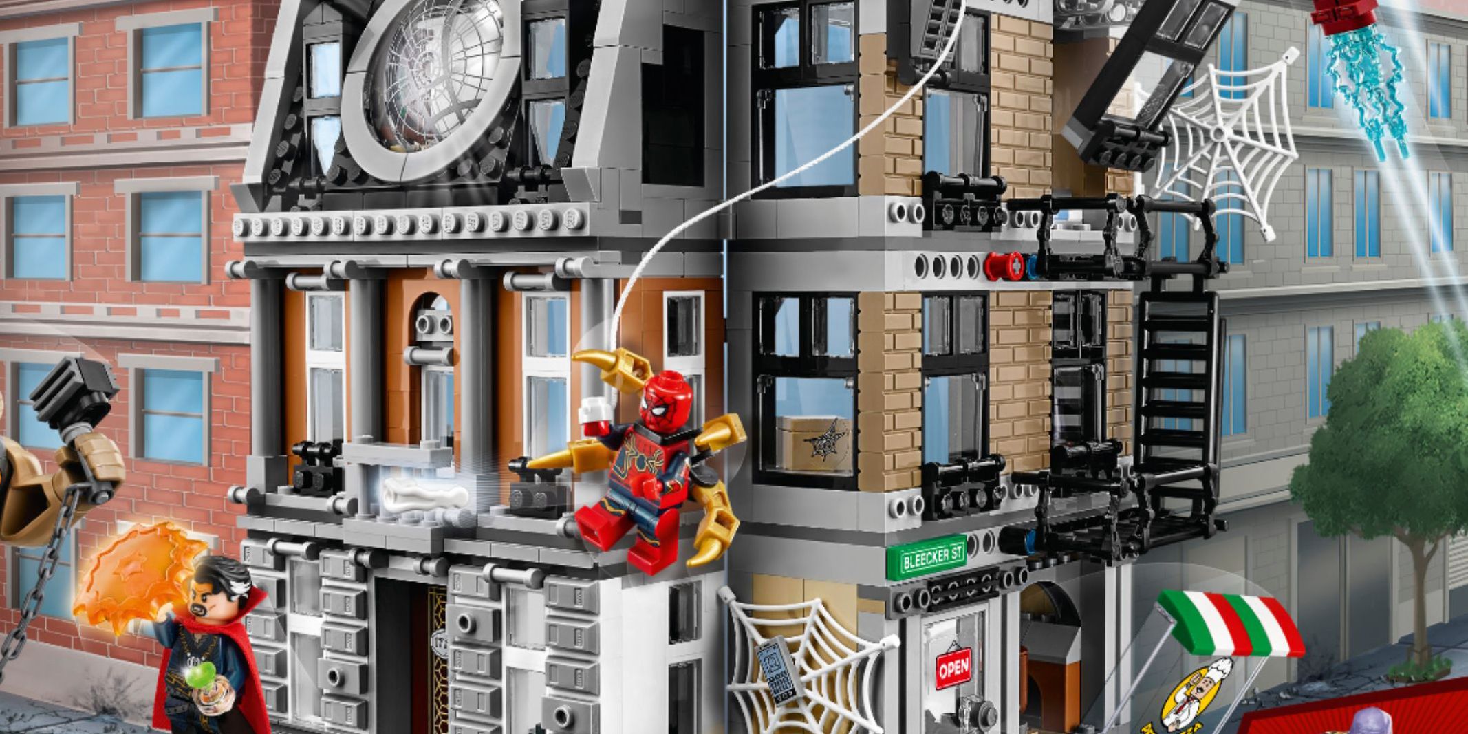 Avengers Infinity War Sanctum Lego Set