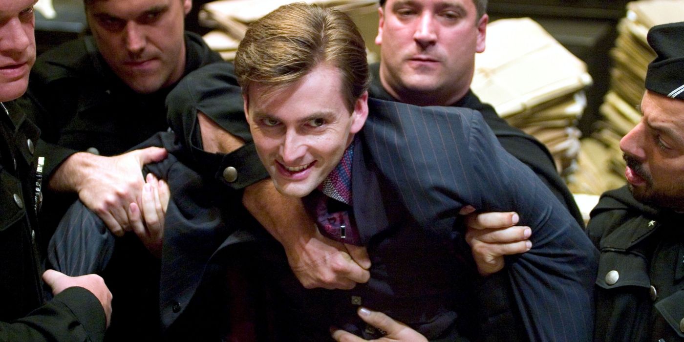 Barty Crouch Jr. is arrested in Harry Potter and the Goblet of Fire