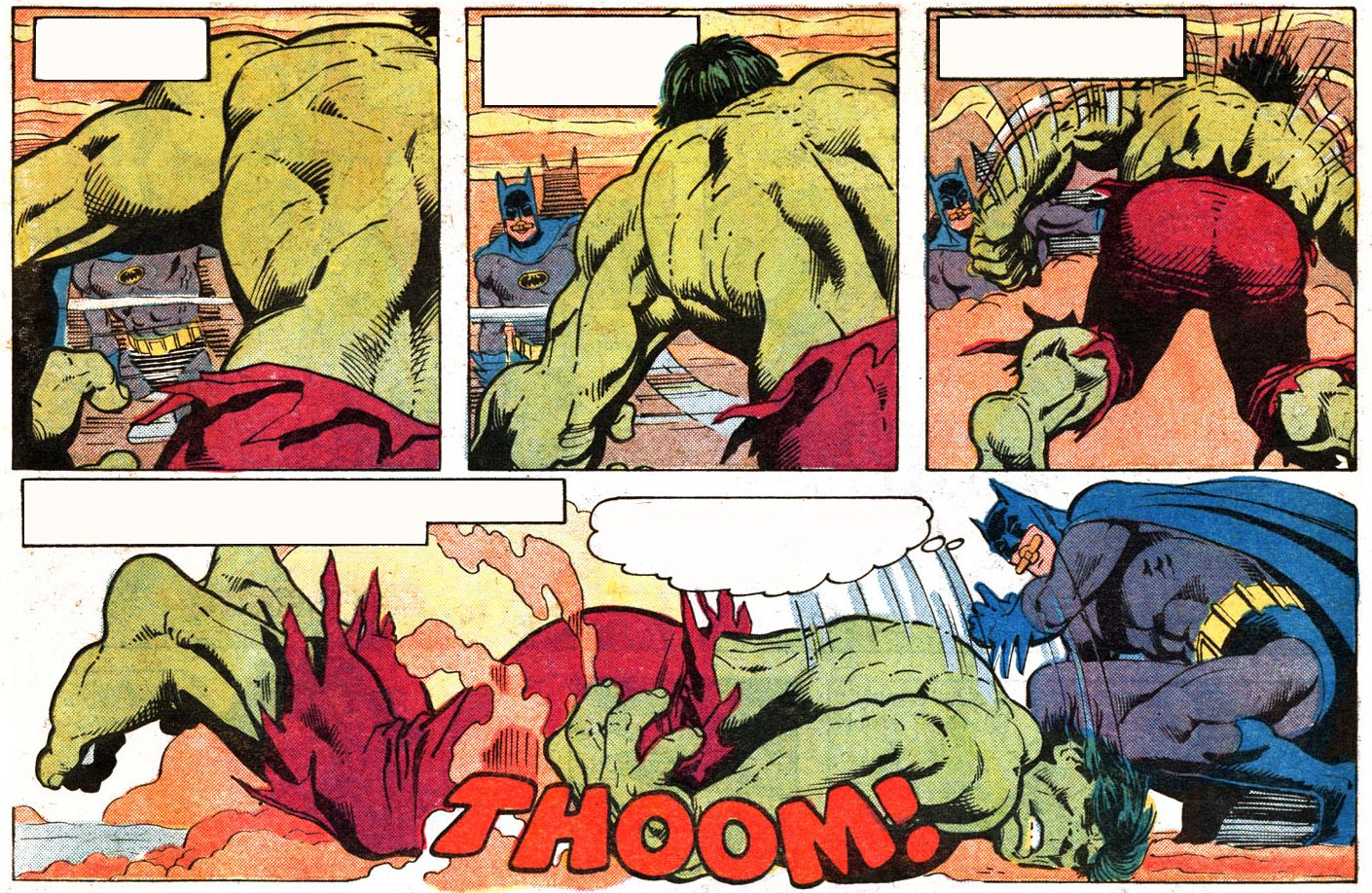 Batman vs the Incredible Hulk