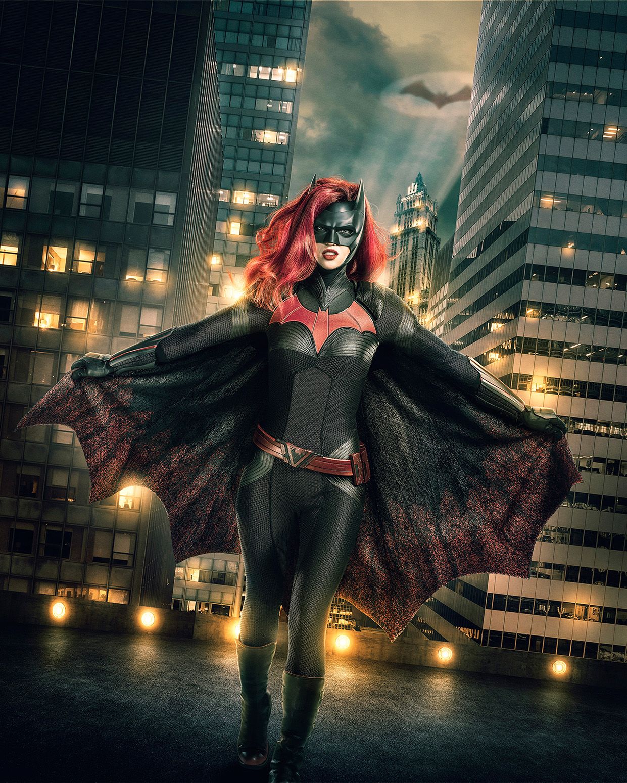 The Arrowverse's Ruby Rose suits up as Batwoman in first-look photo.