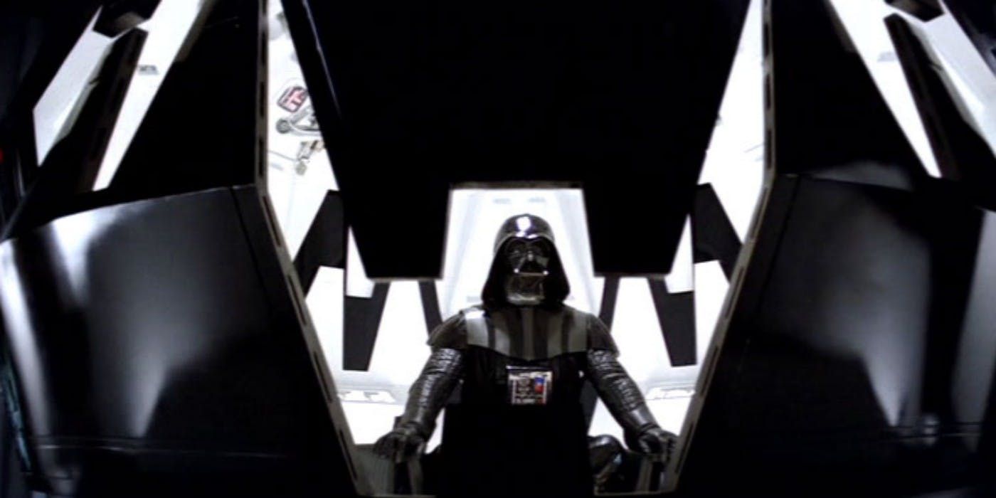 Darth Vader In The Meditation Chamber
