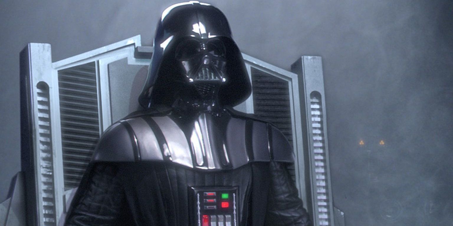 Darth Vader wakes in his new armor