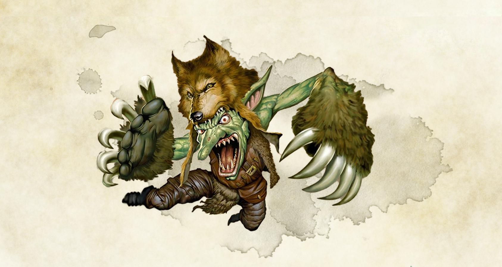 A goblin with bear claws from DnD 5e