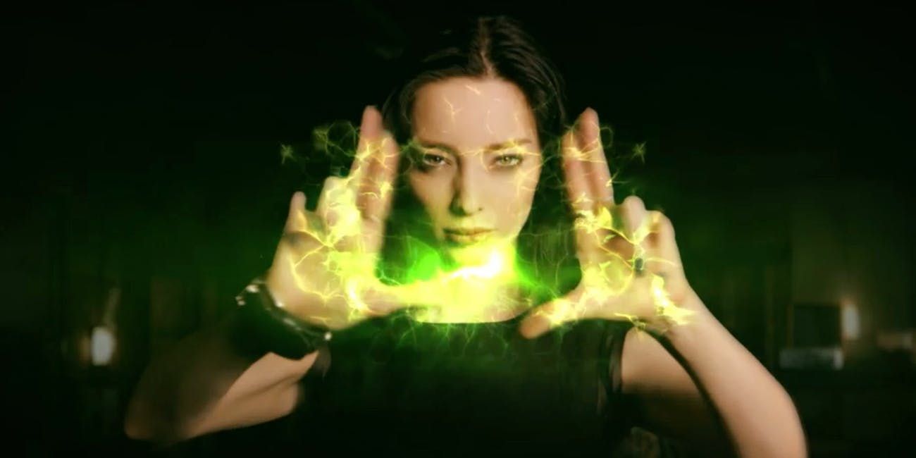 Emma Dumont as Polaris from the programme Gifted