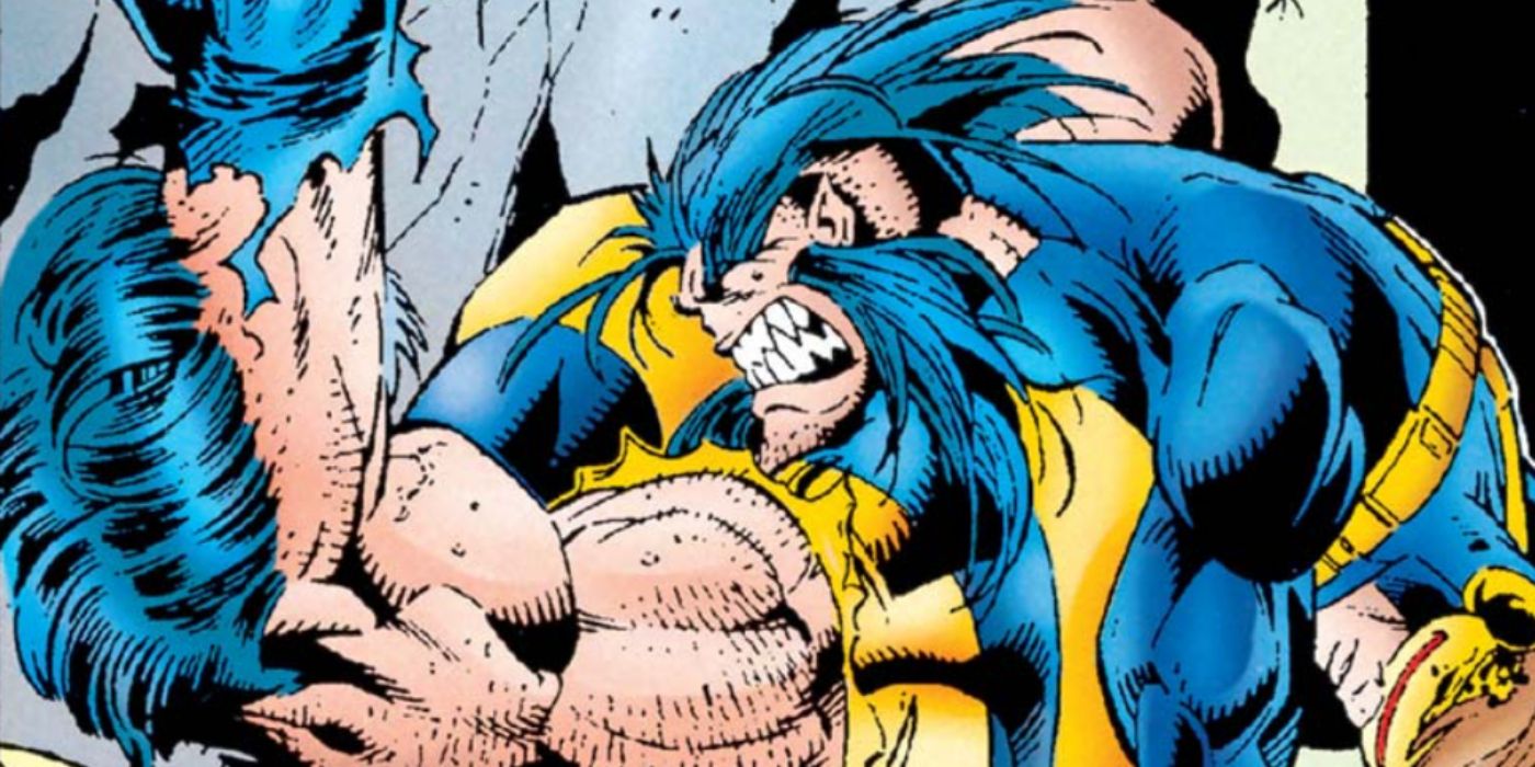 Feral Wolverine w cyclops