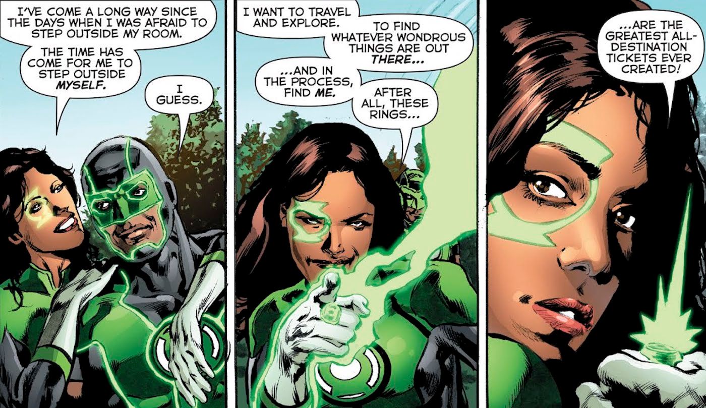 Green Lanterns Dissolves Simon Baz & Jessica Cruz's Partnership