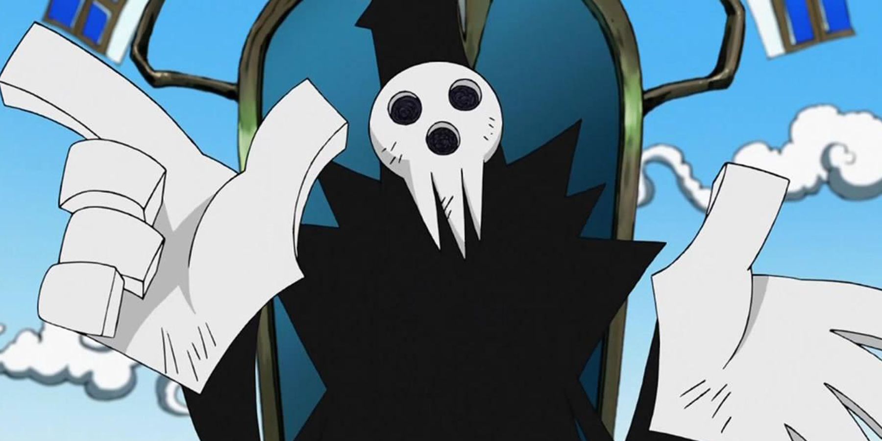 lord death pointing during soul eater