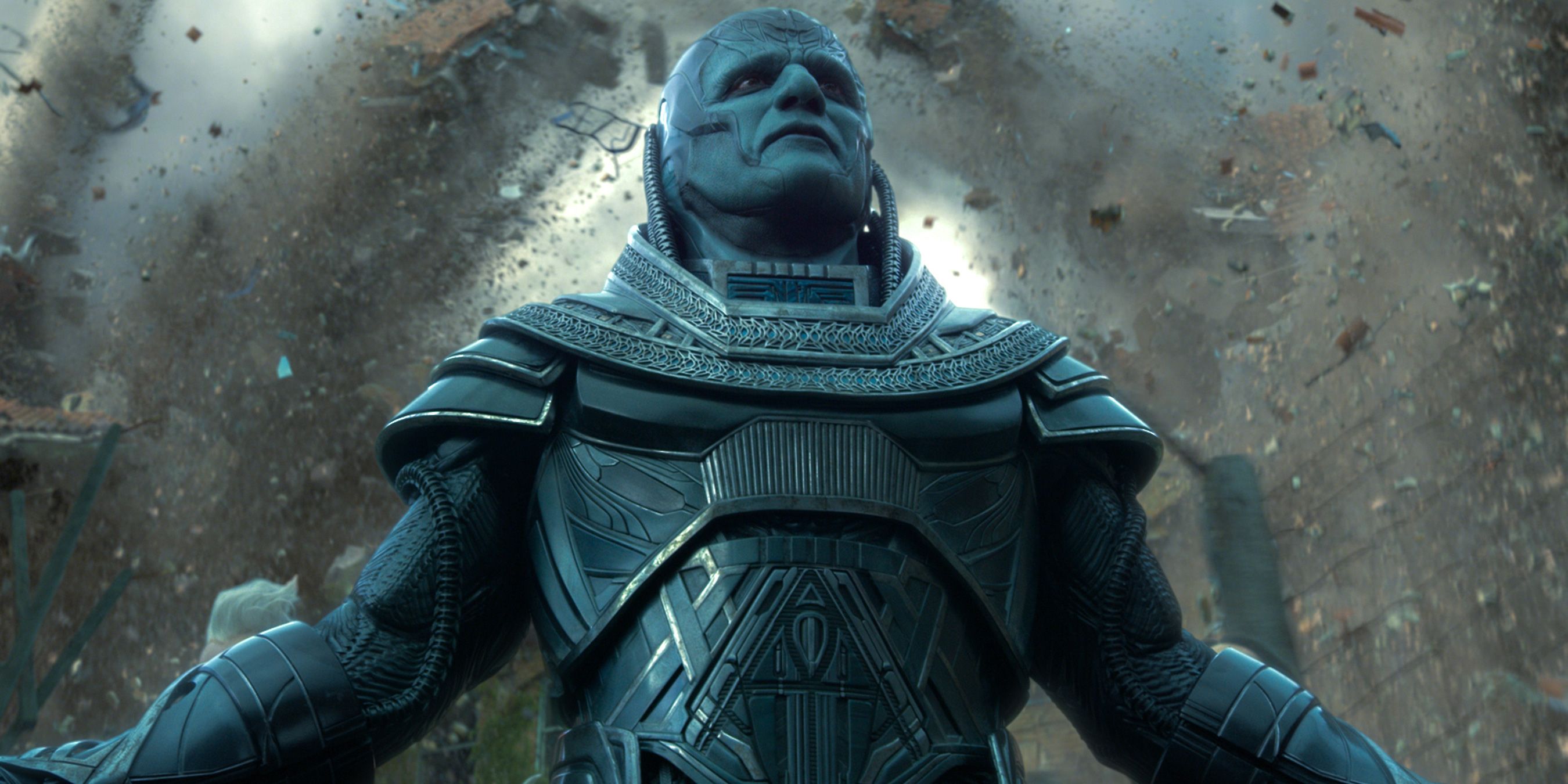Oscar Isaac as Apocalypse in X-Men: Apocalypse