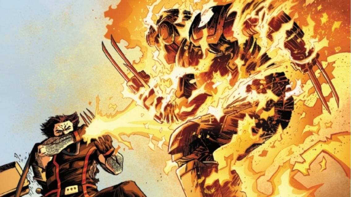 Return of Wolverine hot claws fire