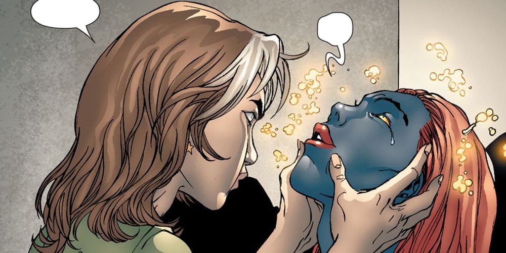 Rogue Taking Mystique's Powers