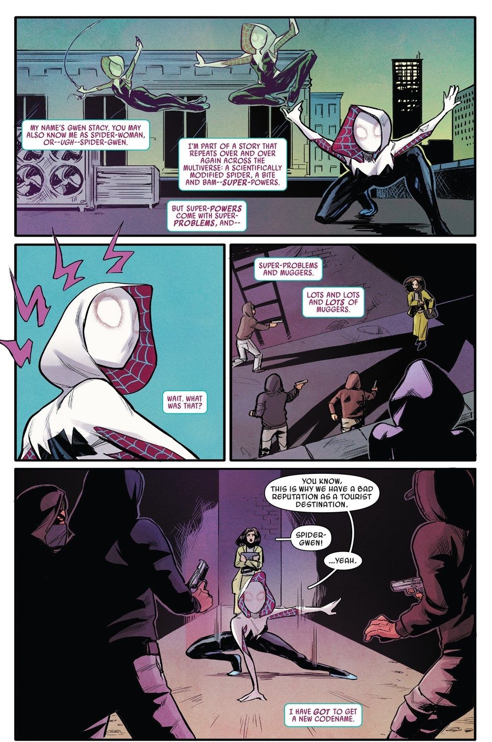 Spider-Gwen #1 Paves the Way for the Ghost Spider