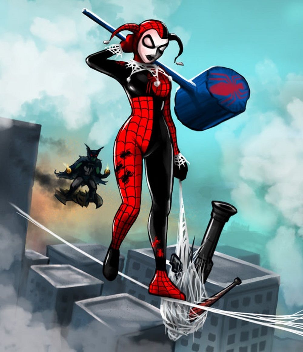 Spider-Man Harley Quinn