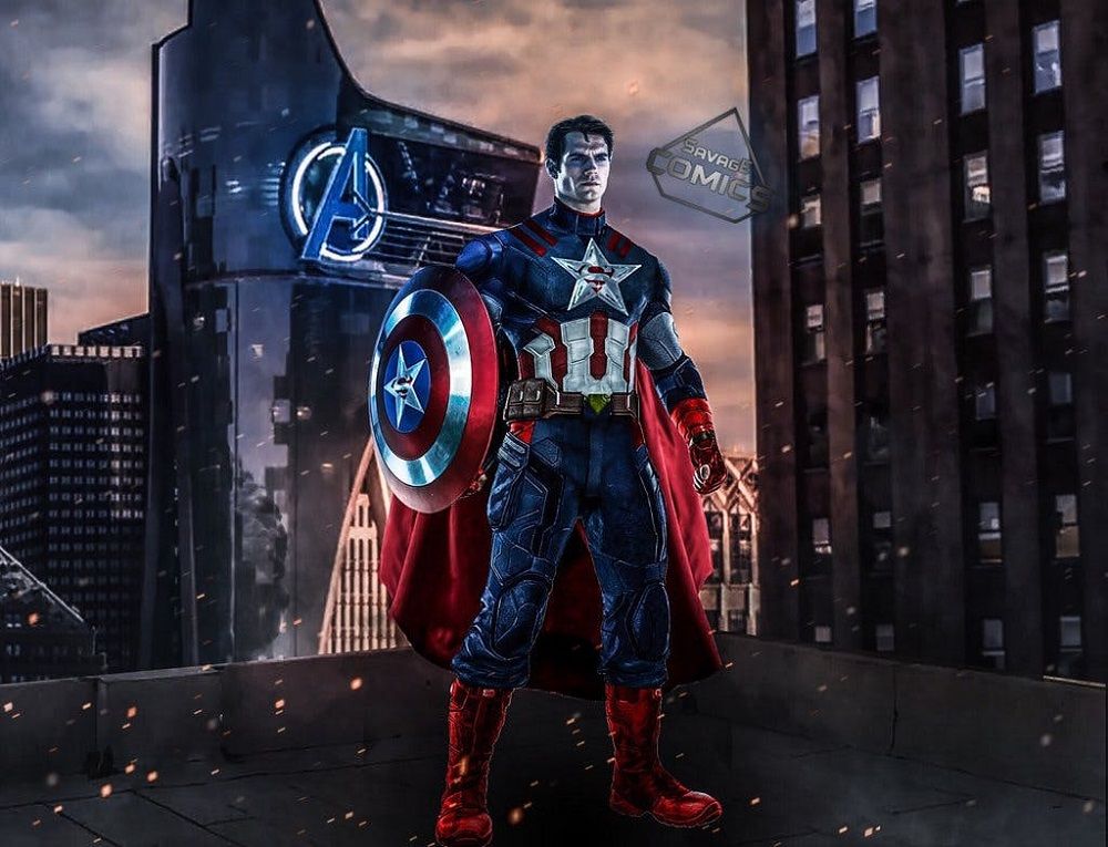 Superman Captain America